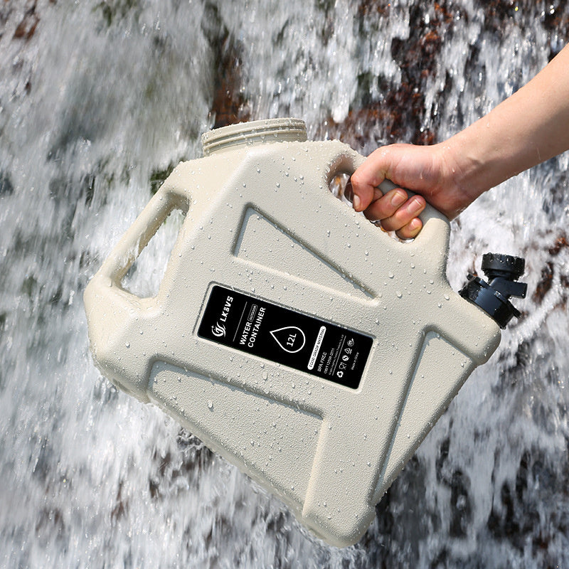12L Water Container with Spigot | Camping Water Storage Jug