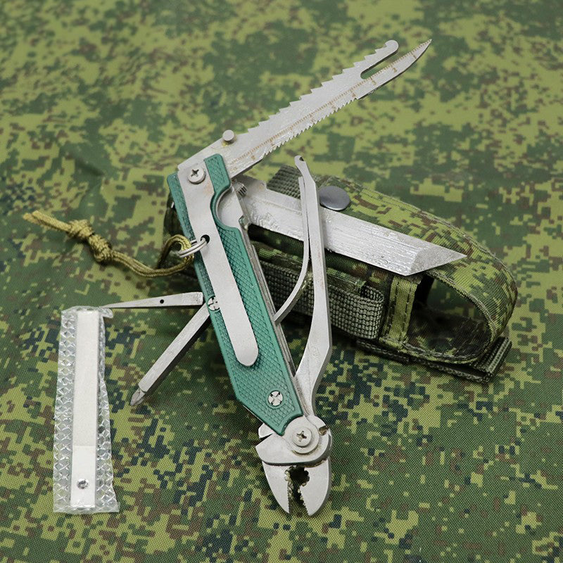 Cold War Russian 6E6 Multi-Tool | Vintage Military Folding Pliers & EDC Tool
