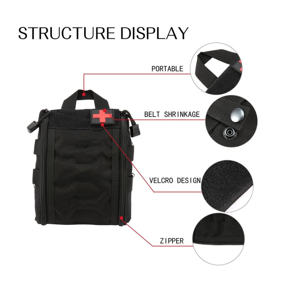 MOLLE First Aid Pouch | Compact Medical Storage Bag