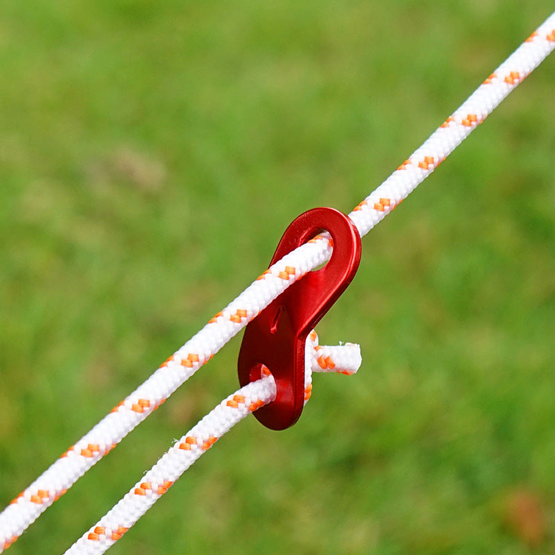 Aluminum Tent Guyline Adjuster | Rope Tensioner