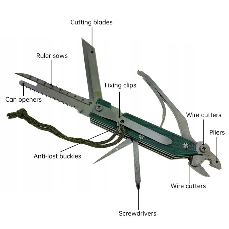 Cold War Russian 6E6 Multi-Tool | Vintage Military Folding Pliers & EDC Tool
