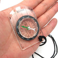 Baseplate Compass with Map Ruler | Hiking & Camping Navigation Compass