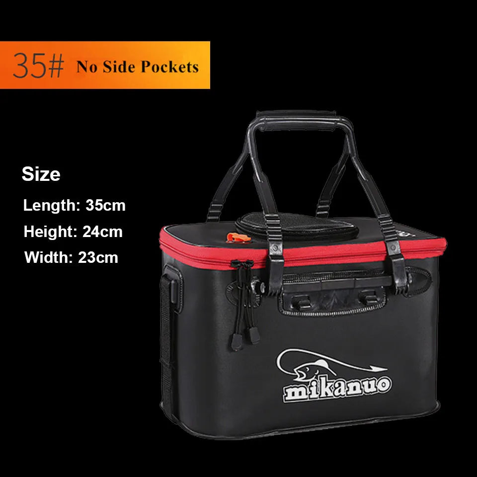 Portable EVA Fishing Bucket | Collapsible Live Bait Bucket