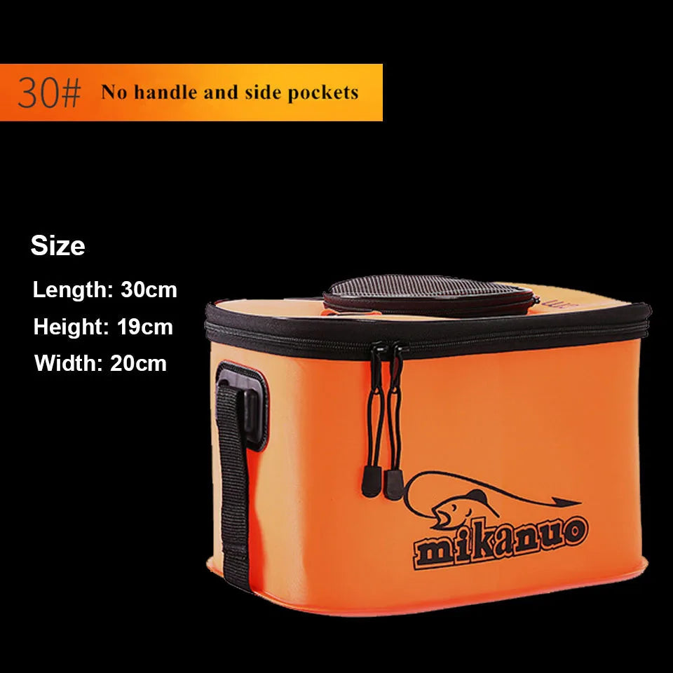 Portable EVA Fishing Bucket | Collapsible Live Bait Bucket