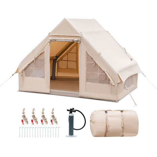 4-6 Person Inflatable Camping Tent | Waterproof Glamping Air Tent