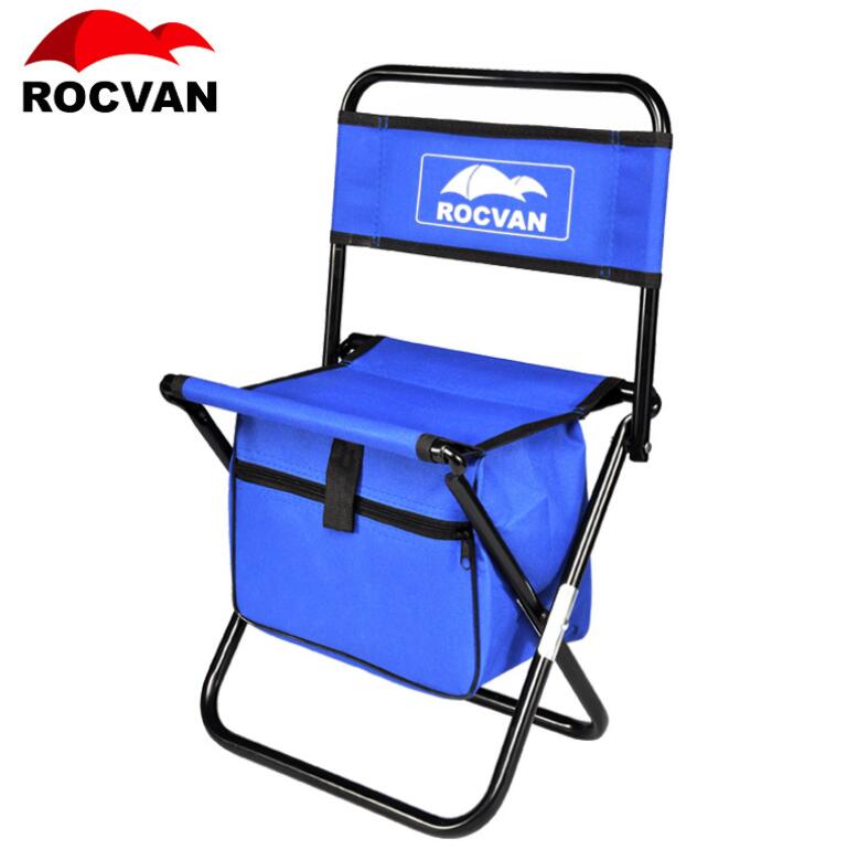 Folding Fishing Chair with Storage Compartment | Portable Camping Chair