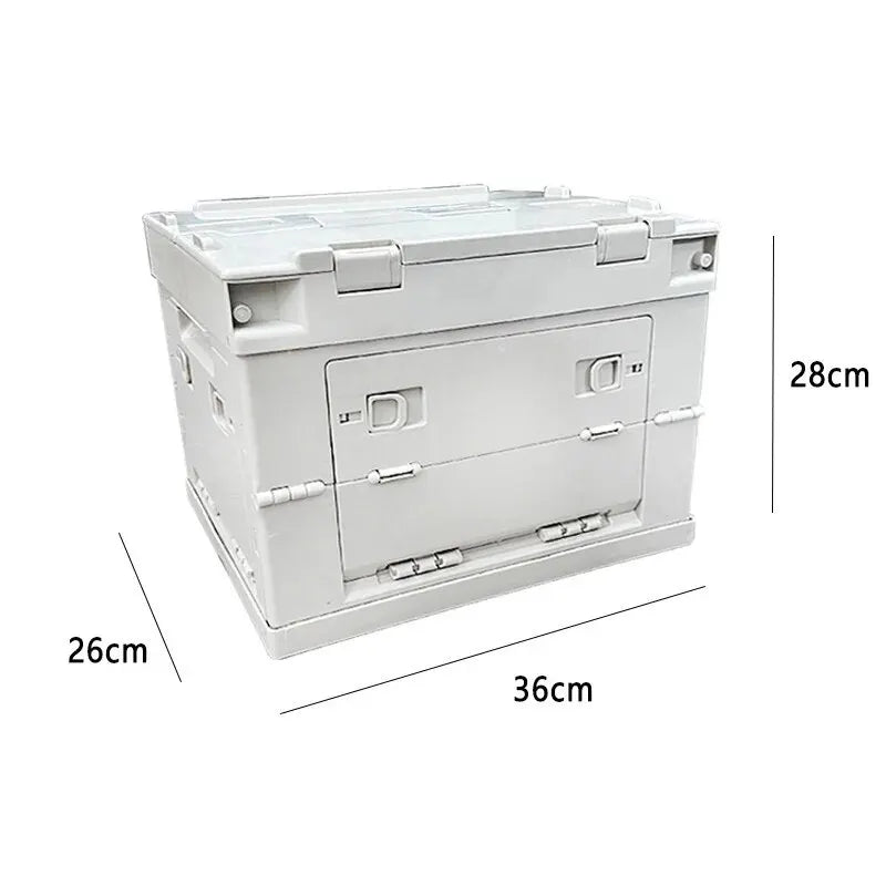 20L Collapsible Storage Box | Folding Camping Storage Organizer