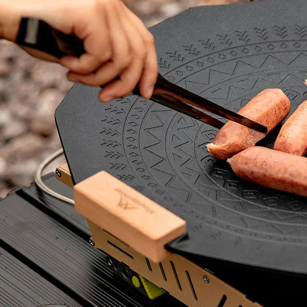 Mountainhiker Outdoor Cooking Tongs | Stainless Steel Camp BBQ & Grill Tongs